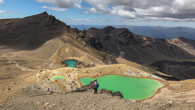 Best things to do in New Zealand North Island - hike the Tongariro Alpine Crossing