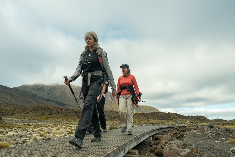 Training for hiking in New Zealand 