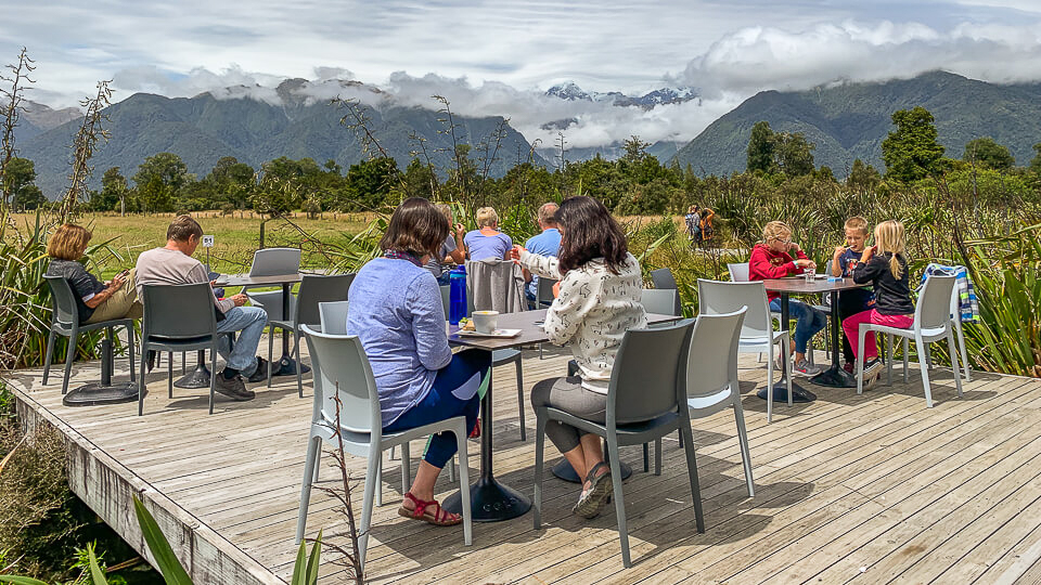 Lake Matheson cafe