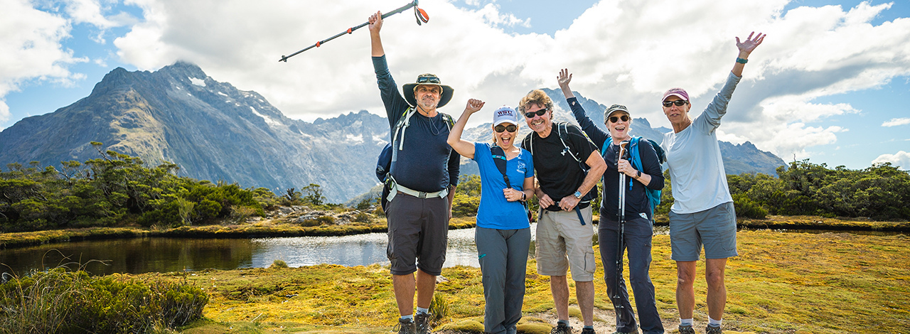 Our like minded guests enjoying the Routeburn Track4