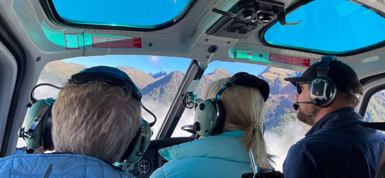 Scenic flight to the Kepler Track