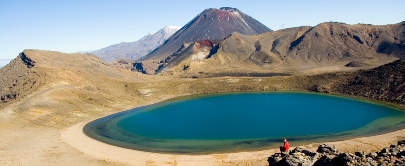 Blue Lakes Tongariro National Park