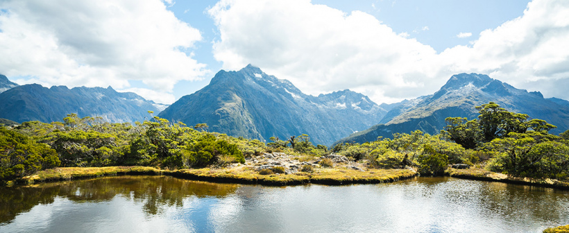 Routeburn Track panoramic views of Key Summit