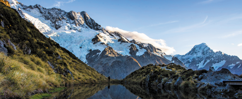 Mueller Hut Sealy Tarns Mt Cook