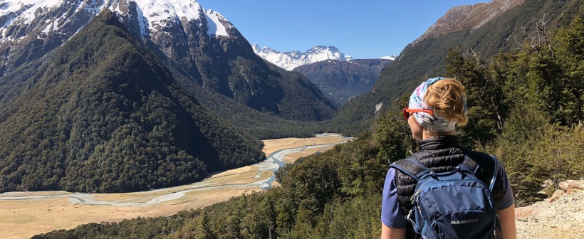 Hiking Routeburn Track