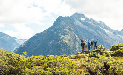 Hiking the Routeburn Track in Winter