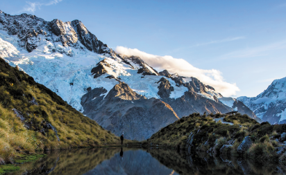 Mueller Hut Sealy Tarns Mt Cook