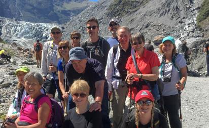 fox glacier group shot