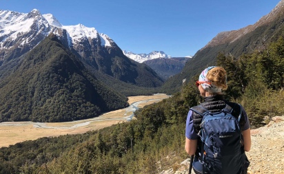 Hiking Routeburn Track