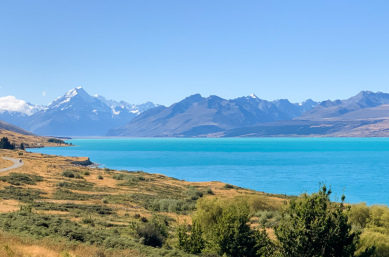 Pure South Driving to Mt Cook National Park