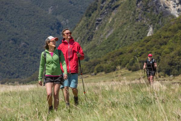 Hiking in the Siberia Valley.