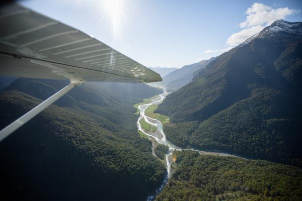 View of Siberia Valley, Mt Aspiring National Park