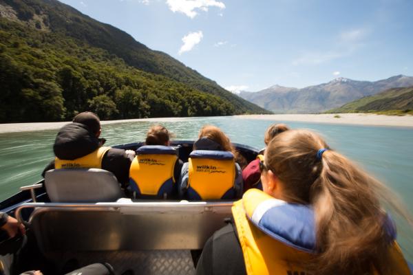 Jet boating in the Siberia Valley