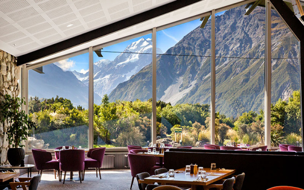 hermitage breakfast mt cook lodge 1