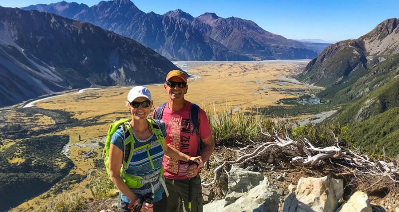 Hiking in New Zealand