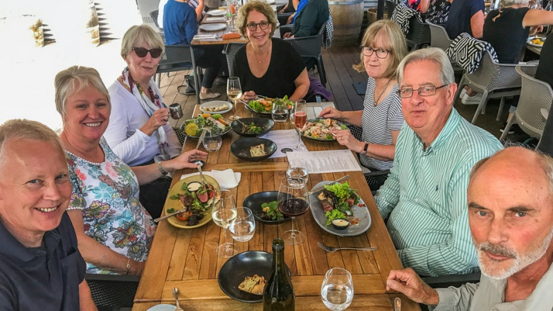 Cafe lunch on your World Heritage tour