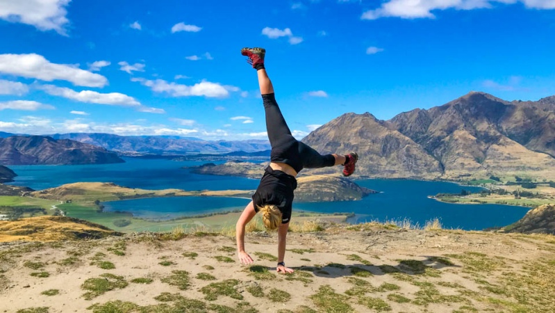 Cartwheel on Rocky Mountain