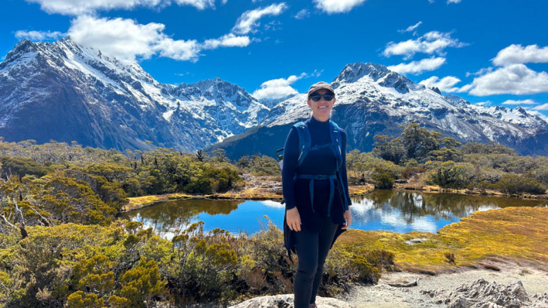 14. Guest enjoying Routeburn track 2