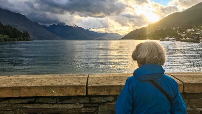 Sunset, Lake Wakatipu, Queenstown