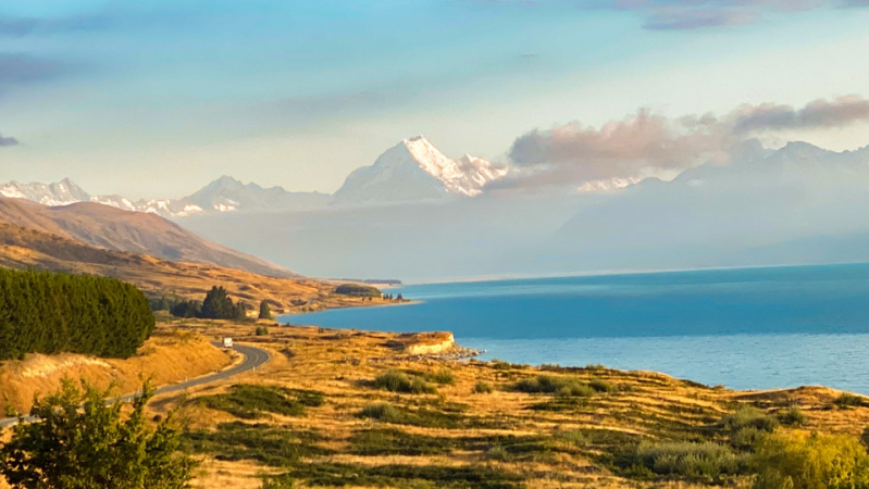 MP March Lake Pukaki to Mt Cook