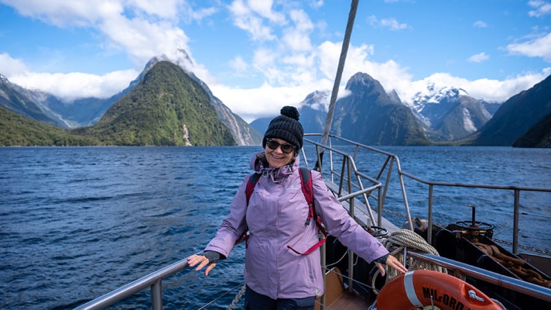 Milford Sound Cruise in October