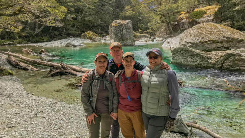 best of Routeburn river native bush happy group copy2