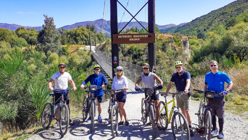 biking arrowtown