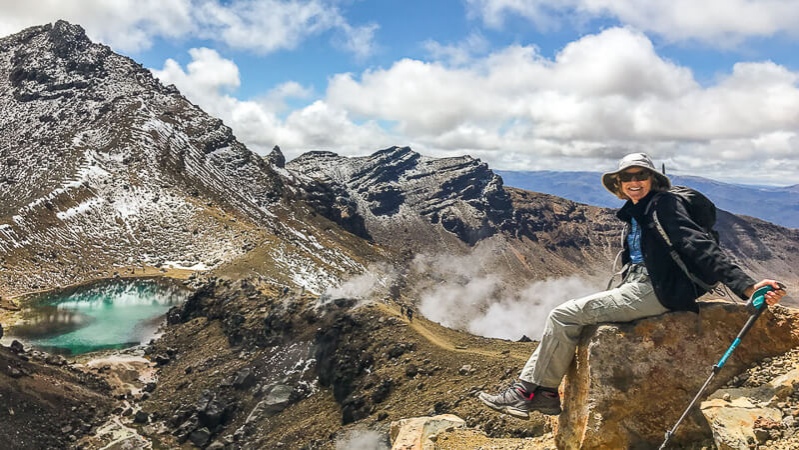 One of the best hikes in New Zealand, Emerald Lakes, Tongariro Alpine Crossing