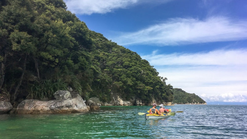 Kayaking Abel Tasman national park