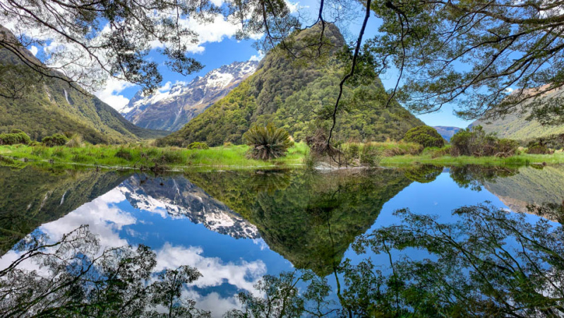 Sample the spectacular views at Mirror Lakes.