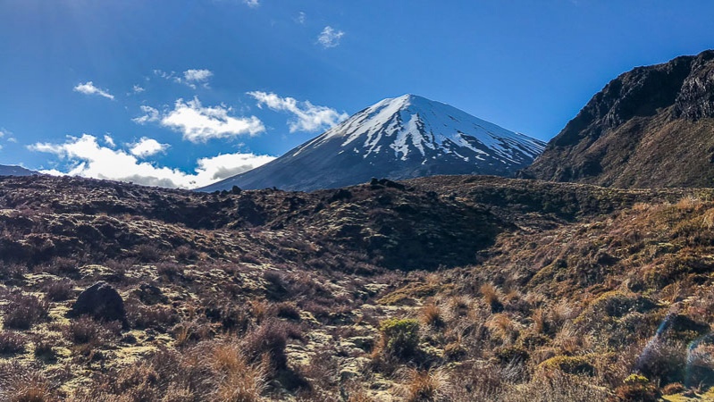 Mt Ngauruhoe on Lord of the Rings tours New Zealand