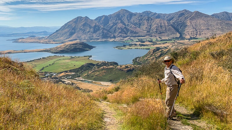 Rocky Mountain above Lake Wanaka