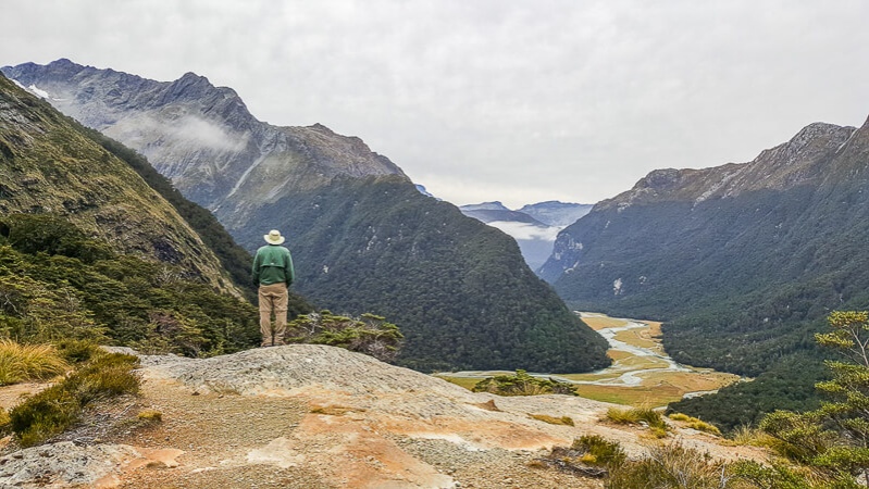 Routeburn Track Valley