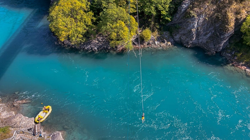 Bungy jumping Kawarau Bridge