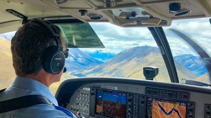 Scenic flight, Milford Sound