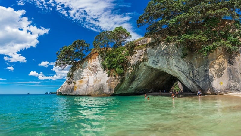 Cathedral Cove on the Coromandel Coast