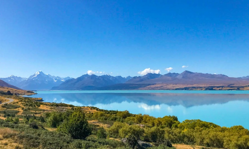 Backroad travel to Mt Cook