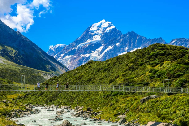 New Zealand Landmarks - Mount Cook