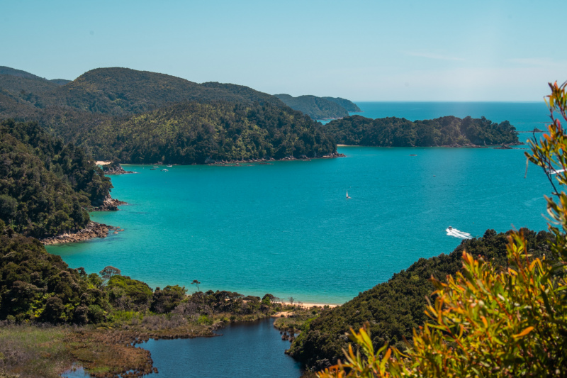 The glorious Abel Tasman National Park. 