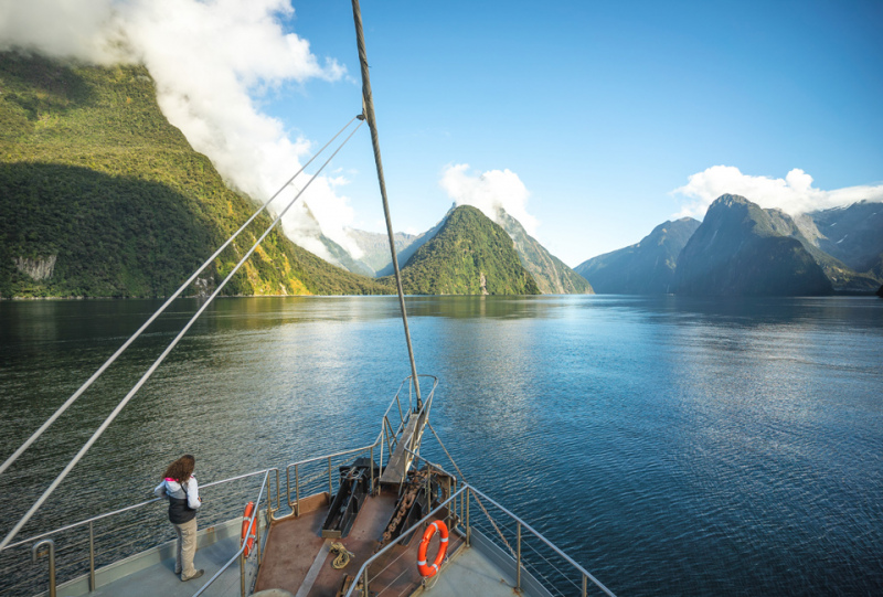 Enjoy a cruise of Milford Sound. 