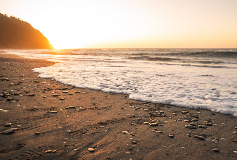 Golden hour on the west coast