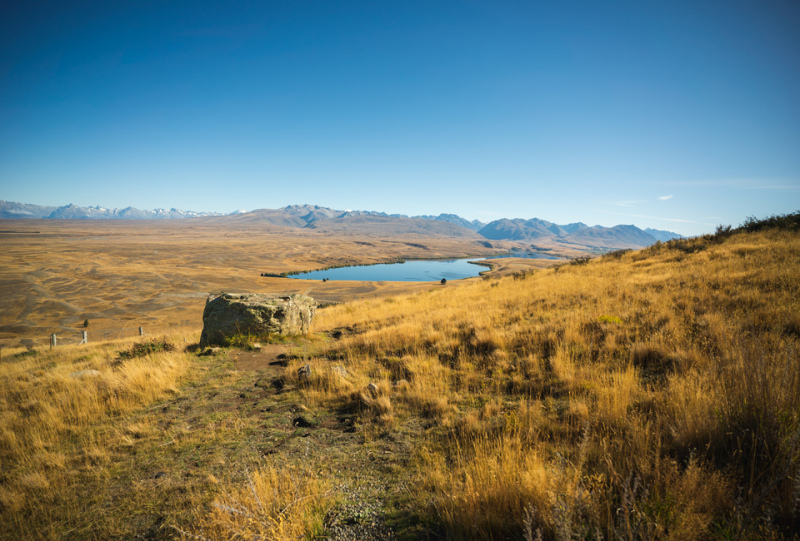 Mt John views of Mackenzie country