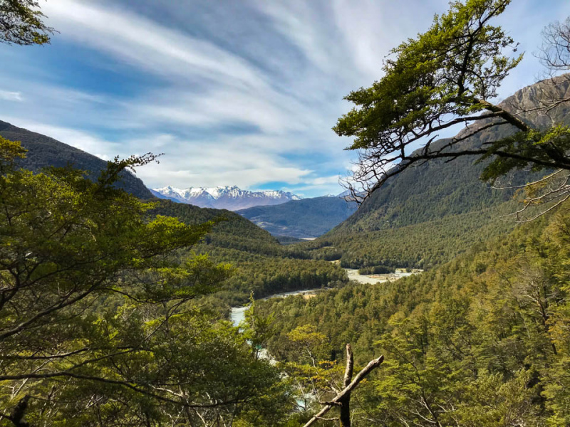 best of Routeburn views over river bush big sky copy2