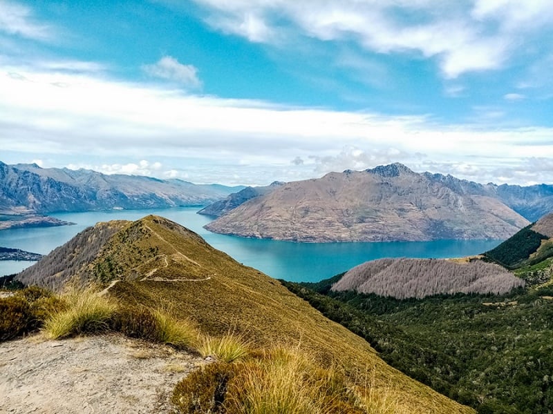 The summit of Ben Lomond mountain