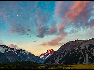 Aoraki Mount Cook sunrise