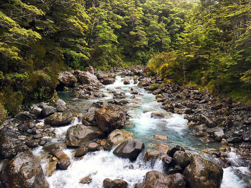 Arthurs Pass National Park river