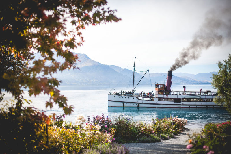 Explore Walter Peak and enjoy a ride on the Earnslaw. 