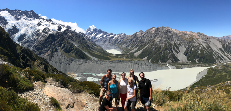 New Zealand hiking trip