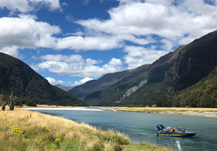 Jetboating, Mt Aspiring National Park