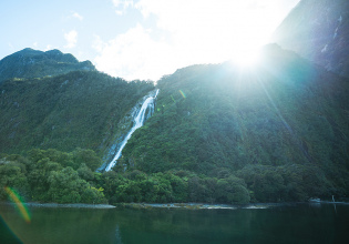 Milford Sound Waterfalls